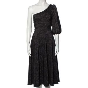 Reformation one shoulder midi length dress